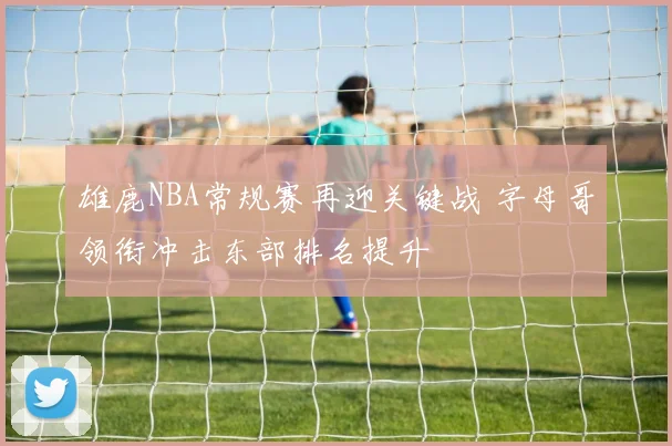 雄鹿NBA常规赛再迎关键战 字母哥领衔冲击东部排名提升